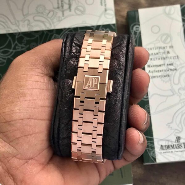 Audemars Piguet Royal Oak Offshore Rosegold Blue Dial Automatic