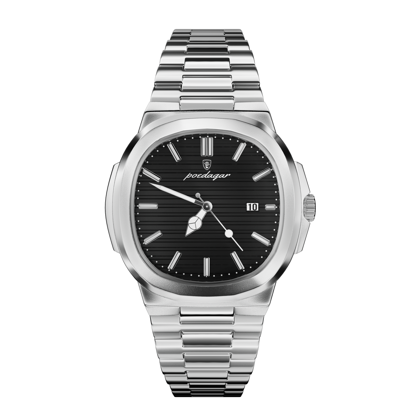 Poedagar Nautilus White 41mm
