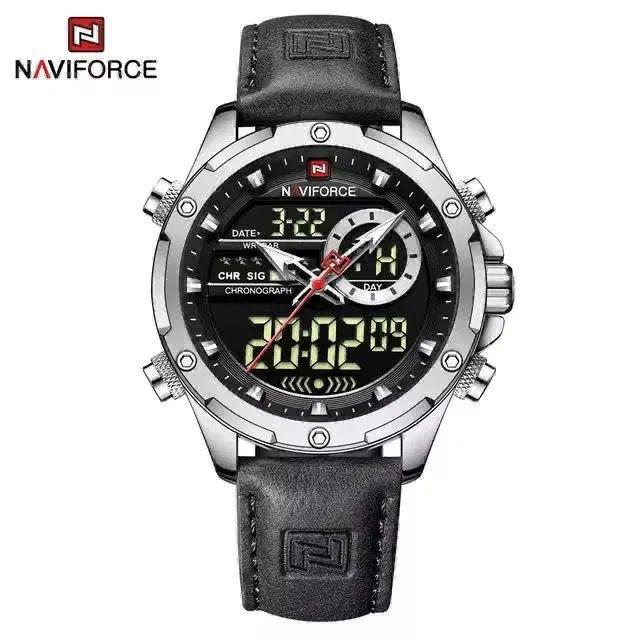 NAVIFORCE Genuine Leather Men Watches