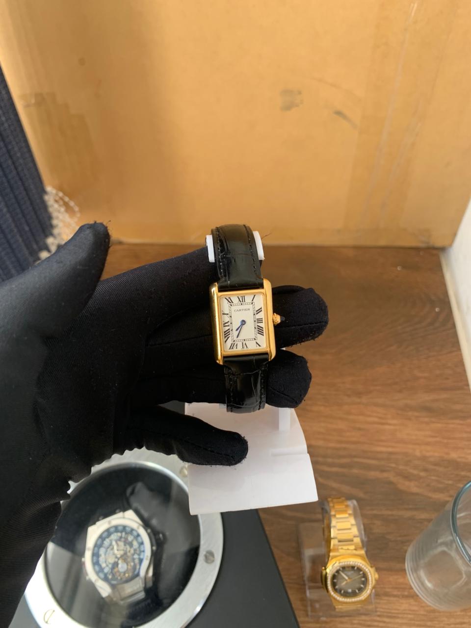Cartier Tank Vermeil Ladies