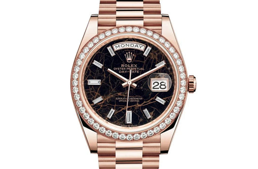 Rolex Day-date 40MM Everose Gold Eisenkiesel