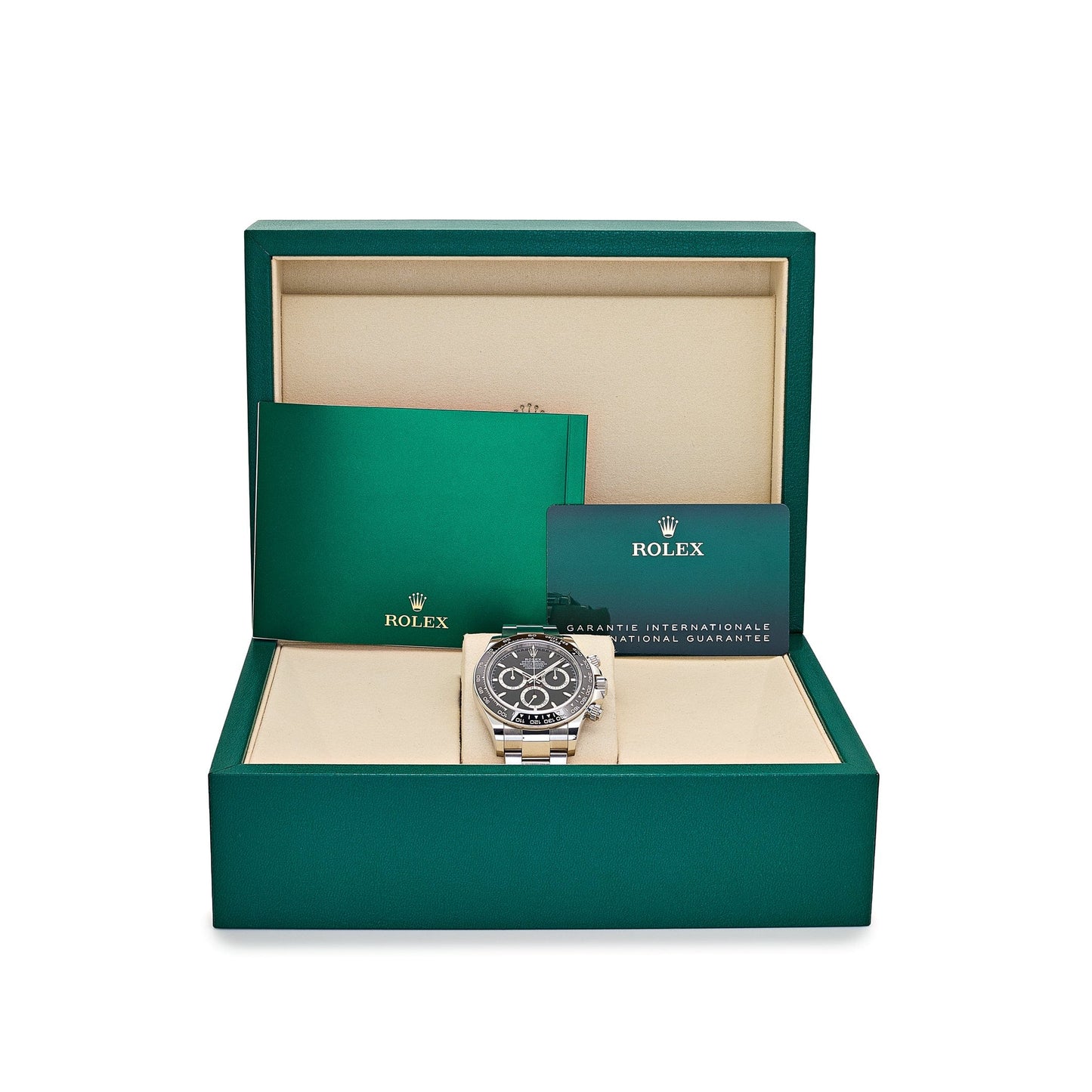 Super 1:1 Rolex Daytona 40mm Stainless Steel Black Dial