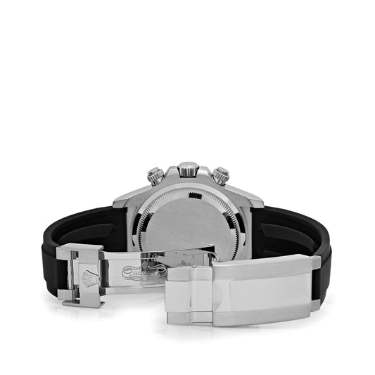 Rolex Daytona 'Ghost' White Gold Steel and Bright Black