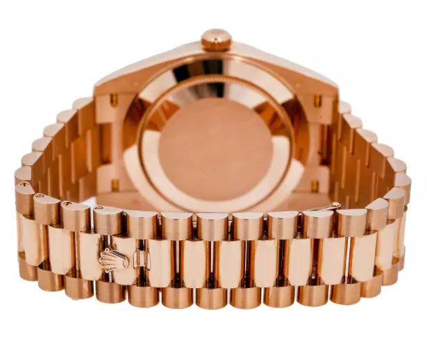 ROLEX DAY-DATE ROSE GOLD PRESIDENT WATCH GREEN DIAL