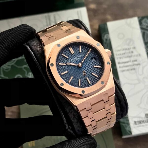 Audemars Piguet Royal Oak Offshore Rosegold Blue Dial Automatic