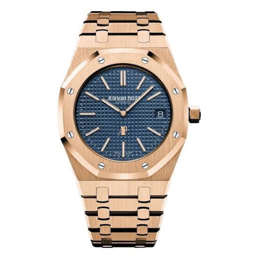 Audemars Piguet Royal Oak Offshore Rosegold Blue Dial Automatic