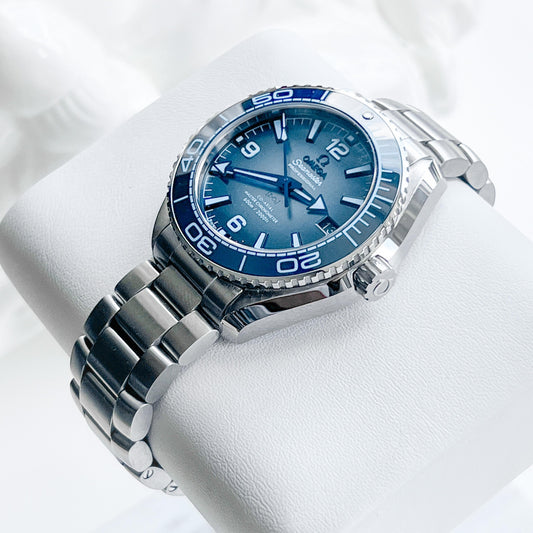 Omega Seamaster Planet Ocean Summer Blue Complete