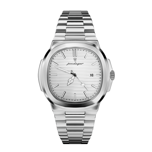 Poedagar Nautilus White 41mm