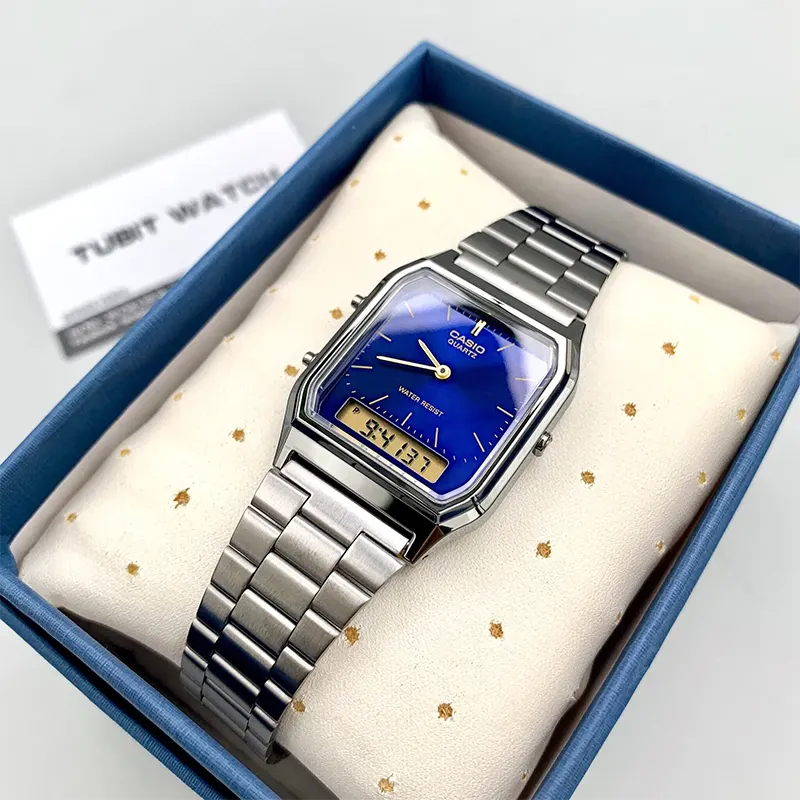 Casio  AQ-230 Blue Dial