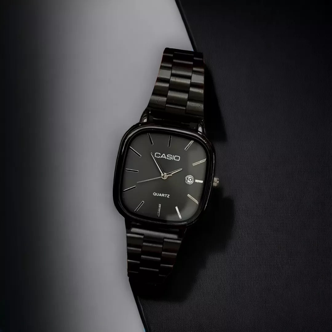 Black Casio -  black dial