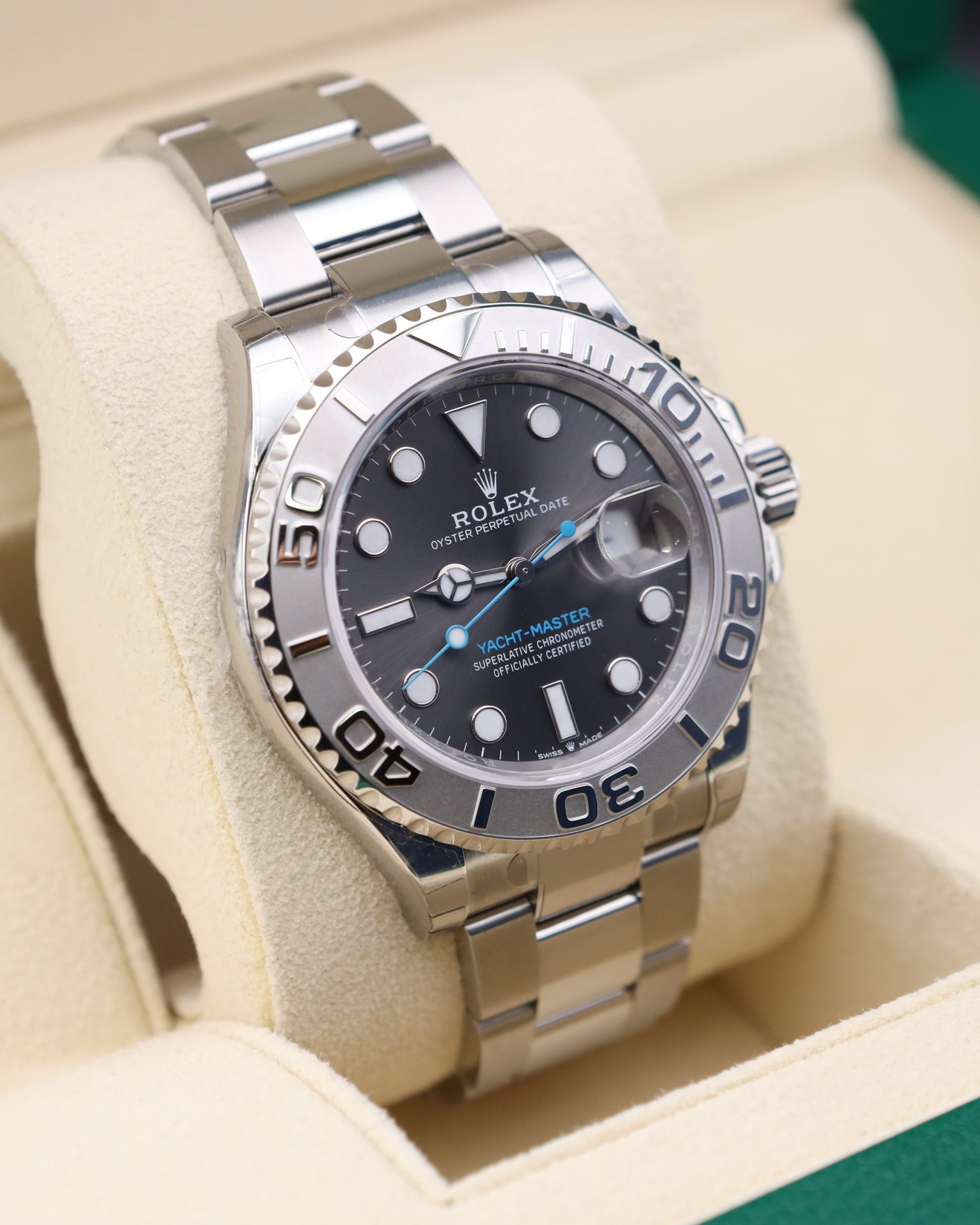 Rolex Yacht-Master Platinum Bezel