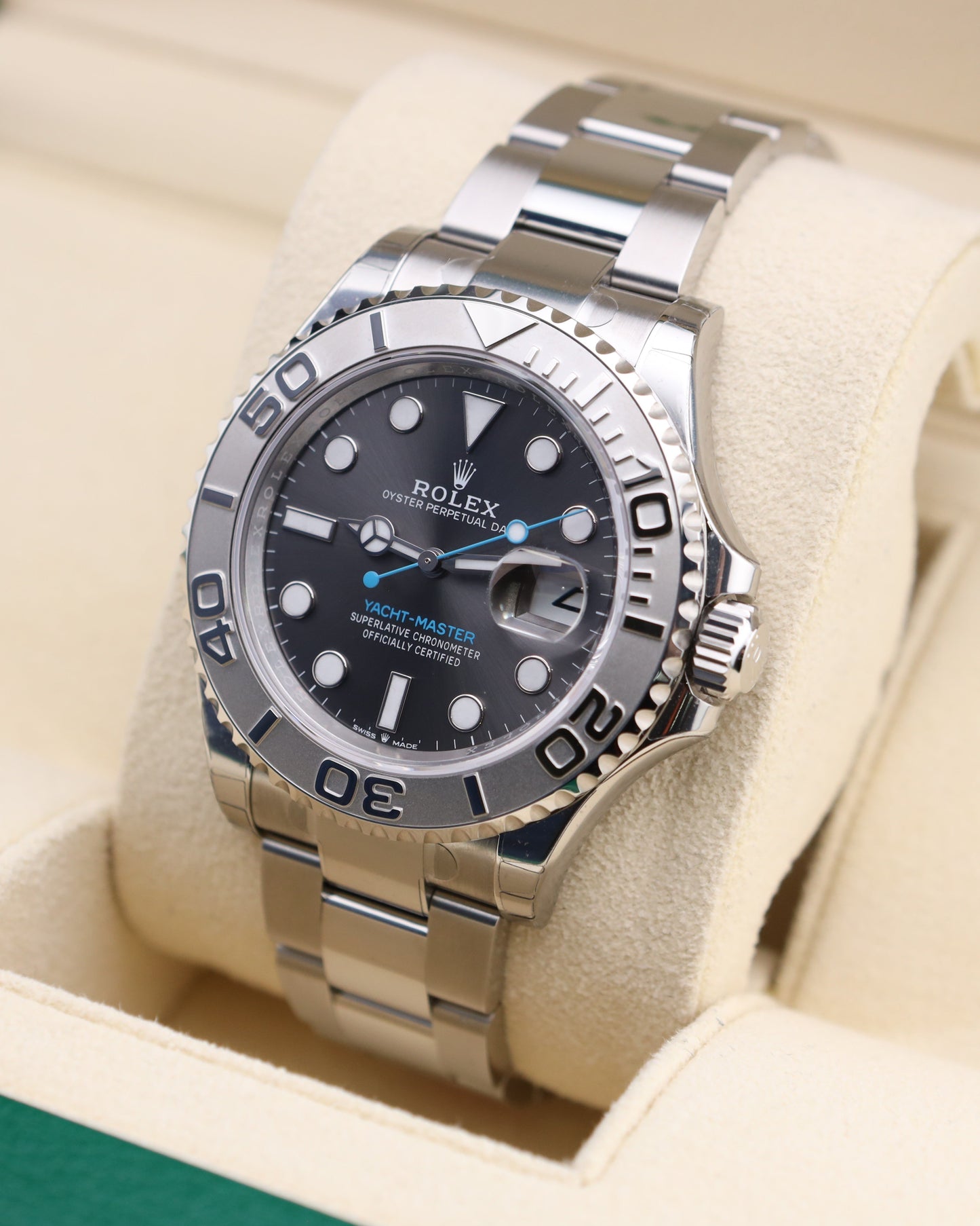Rolex Yacht-Master Platinum Bezel