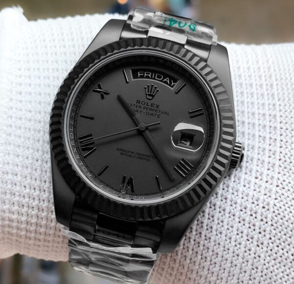 Automatic Rolex Day Date Full Black Magic Night Edition