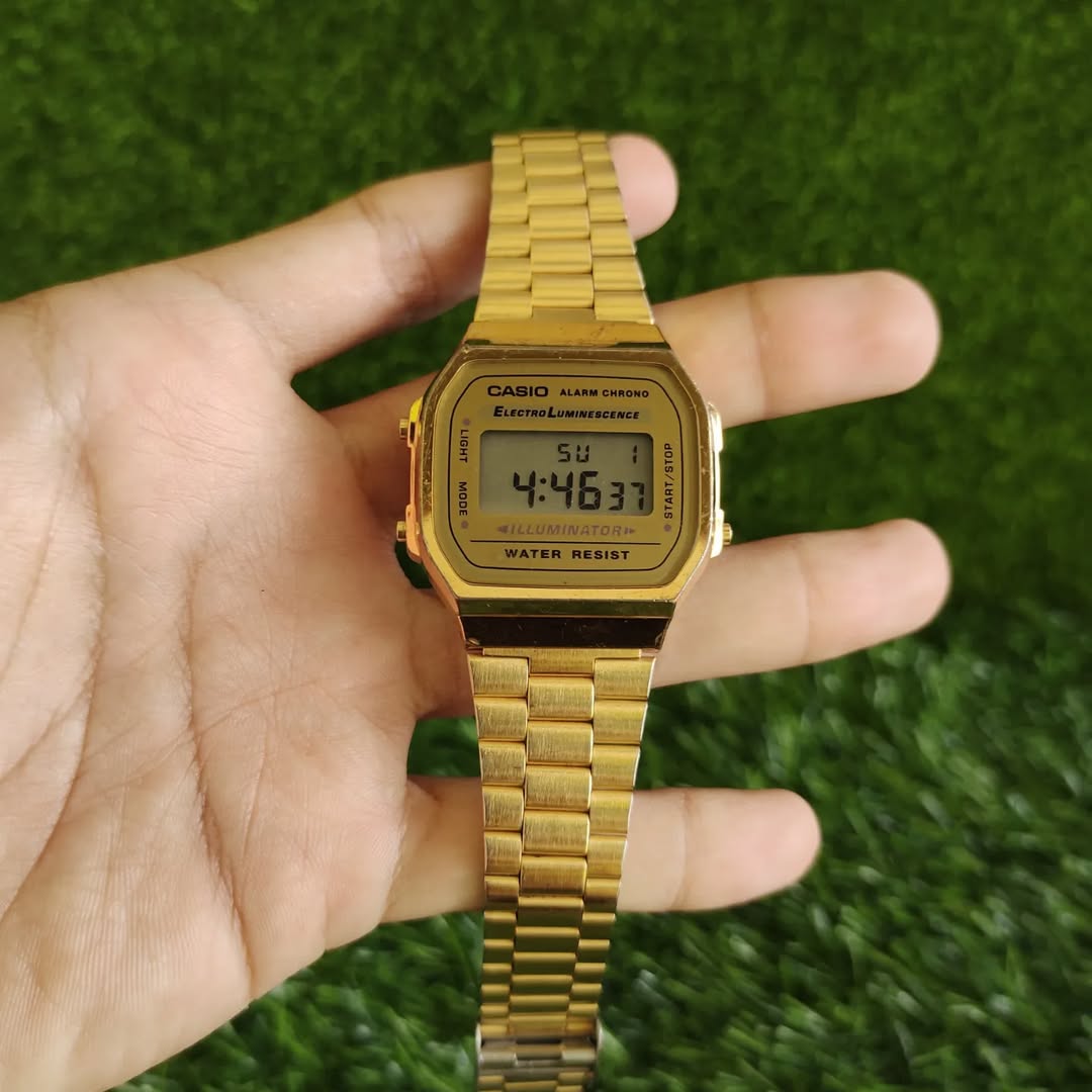 CASIO Vintage A168 A168WG