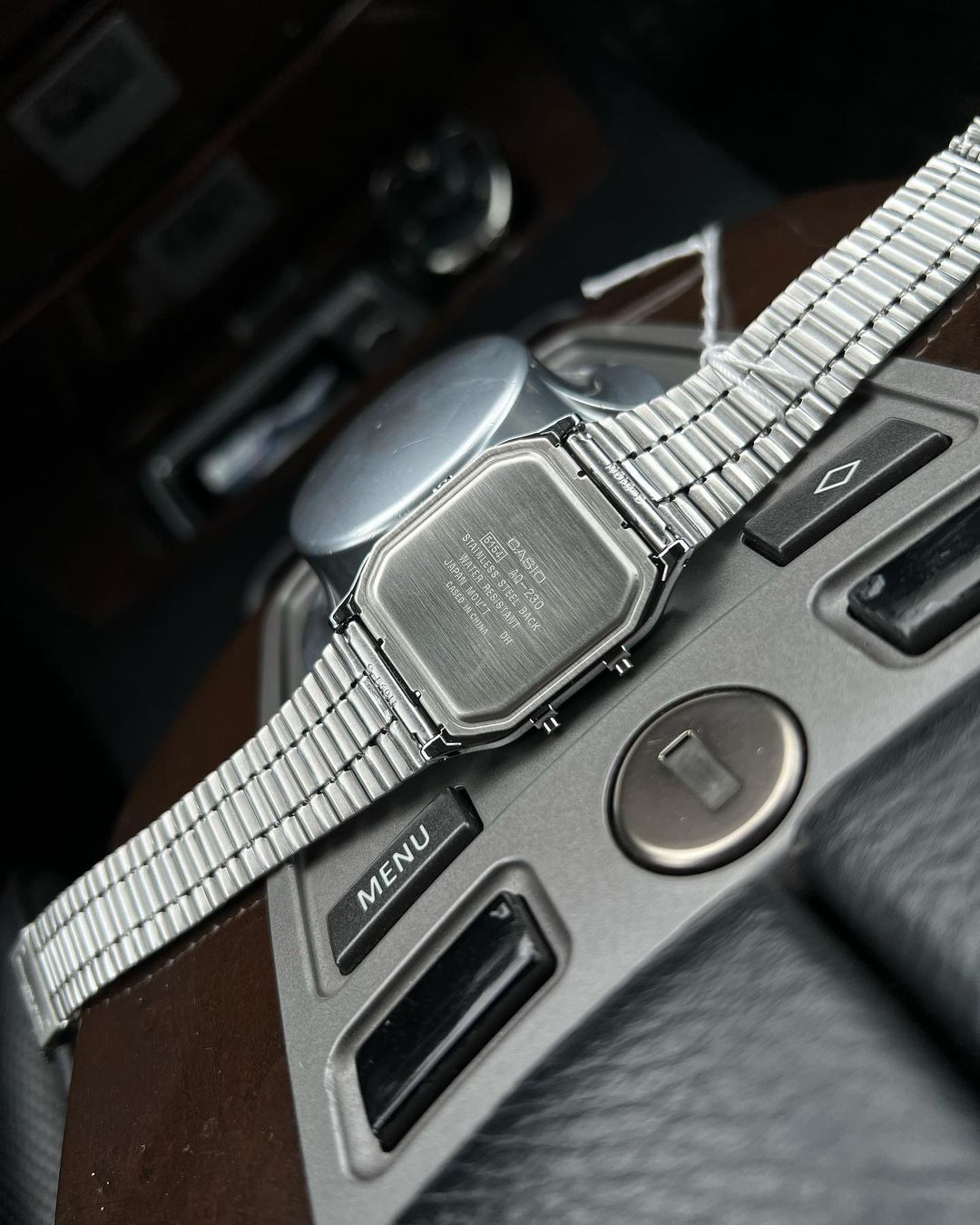 Casio AQ-230 Black Dial