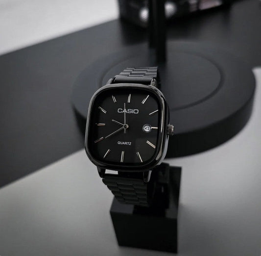 Black Casio -  black dial