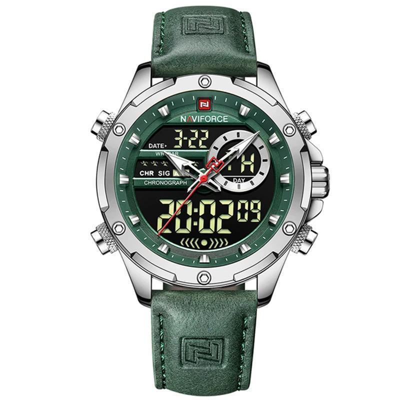 NAVIFORCE Genuine Leather Men Watches
