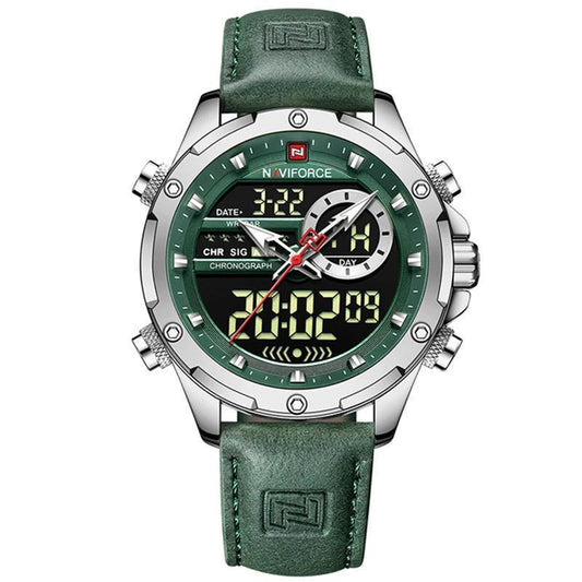 NAVIFORCE Genuine Leather Men Watches
