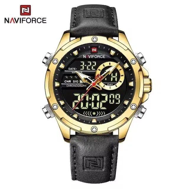 NAVIFORCE Genuine Leather Men Watches