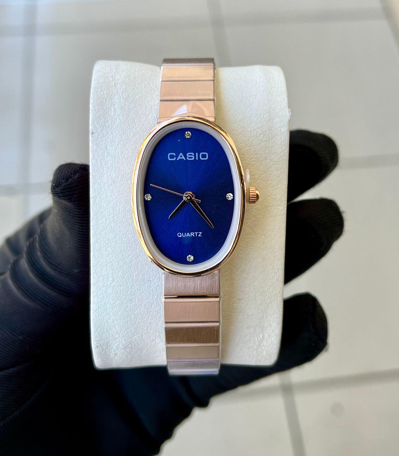 Casio Elegance - Stylish Oval Watches for Women | Japanese Quartz, Stainless Steel | Gift Ready