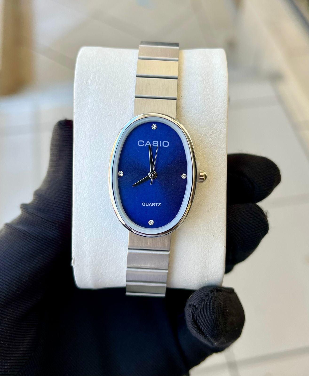 Casio Elegance - Stylish Oval Watches for Women | Japanese Quartz, Stainless Steel | Gift Ready