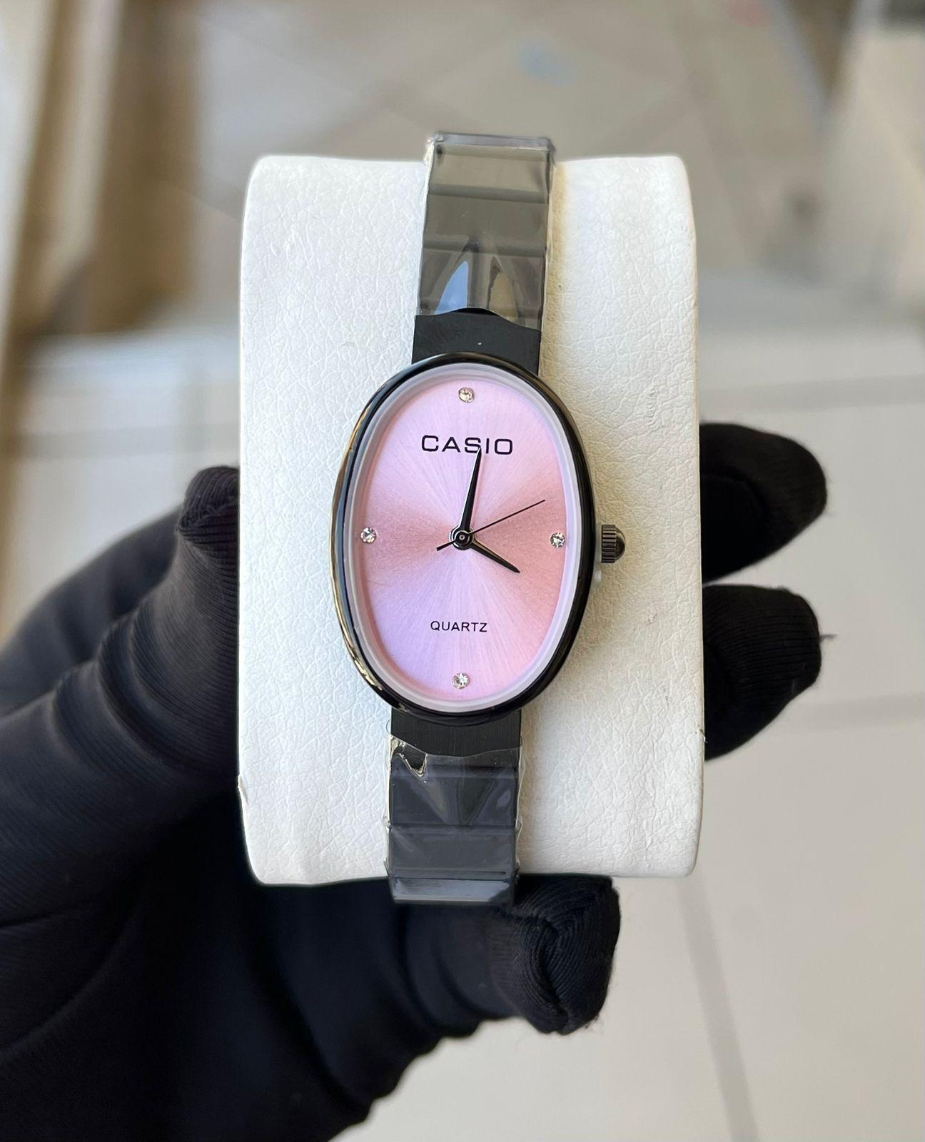Casio Elegance - Stylish Oval Watches for Women | Japanese Quartz, Stainless Steel | Gift Ready