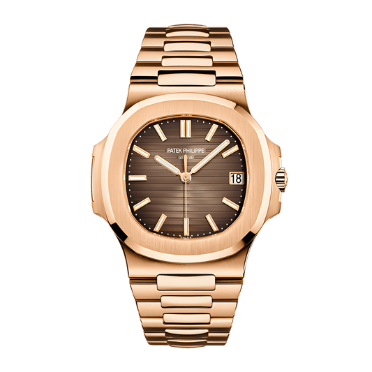 Patek Philippe Nautilus Rose Gold Brown Dial 40mm