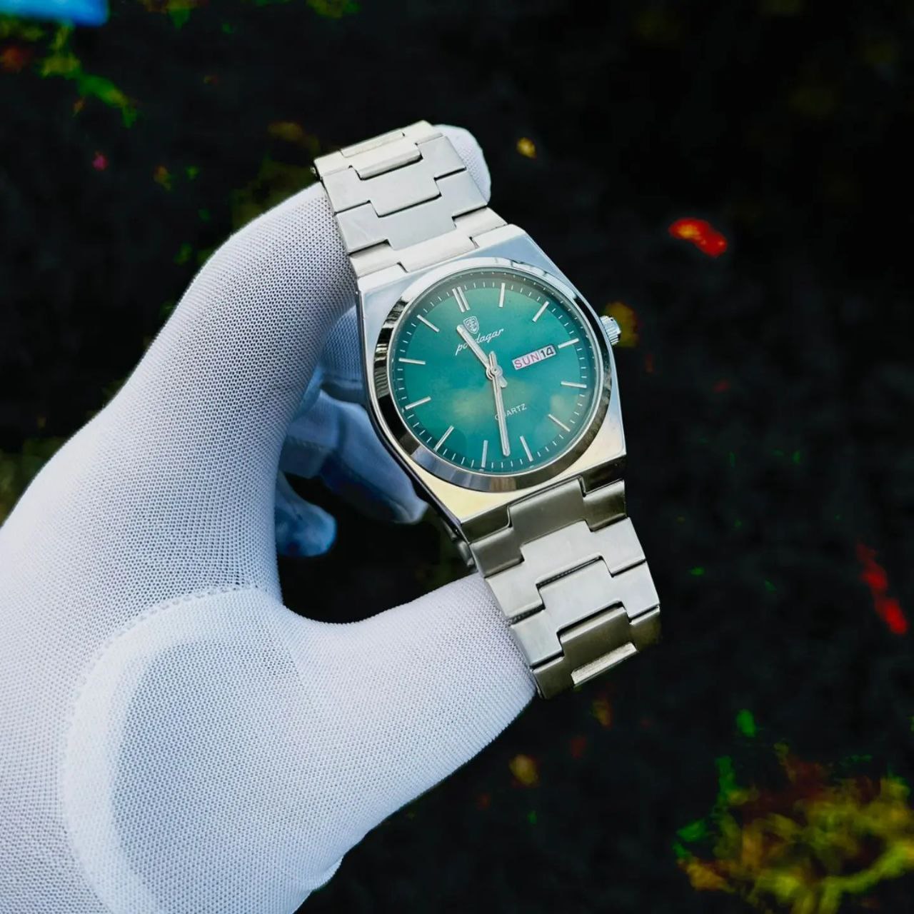 POEDAGAR®  Trace Classic Oak - 41mm
