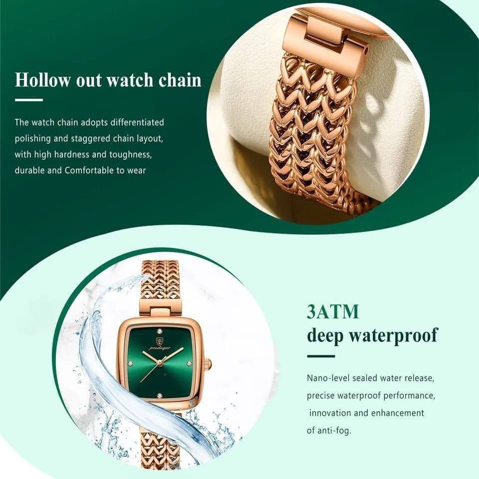 POEDAGAR Women's Watch – Elegant & Versatile Timepiece